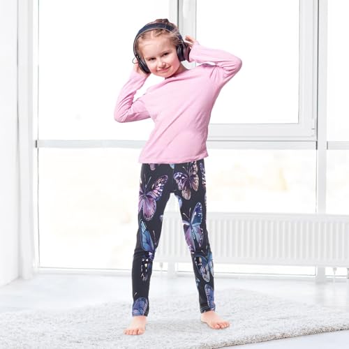 Bolaz Toddler Girls Leggings Printed Yoga Pants Leggings Beautiful Butterflies for Kids4