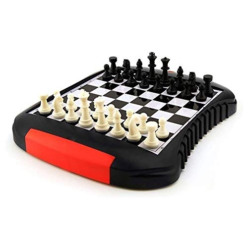 JFNHUTL - JFNHUTL Jeu d'échecs, Jeu d'échecs magnétique, Jeu d'échecs de Voyage, Jeu d'échecs 32 pièces/Ensemble, échecs en Plastique, Jeux d'échecs Chinois, échecs magnétiques, Cadeaux de
