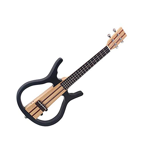 Ukulélé Ukulélé Électrique 26 Pouces Bois 4 Cordes Ukulélé Muet Silencieux - Les Beatles, Paul McCartney, John Lennon, RIngo Starr, George Harrison Ukulélé Ukulélé Électrique 26 Pouces Bois 4 Cordes Ukulélé Muet Silencieux – Image 6