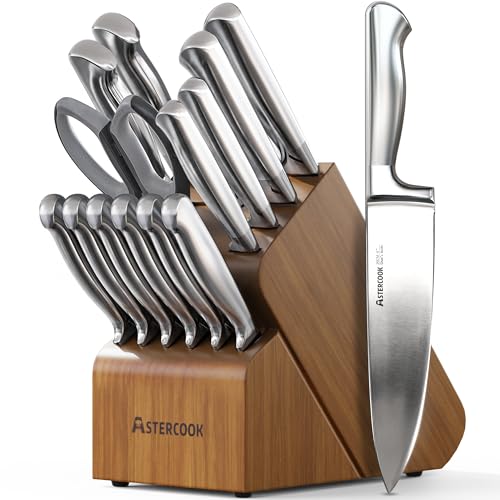 Astercook 15-Piece German Steel Set