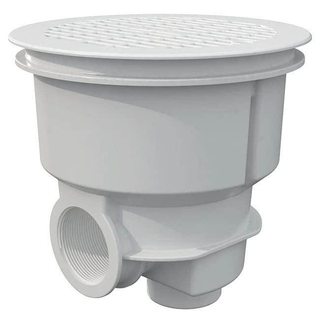 Suinga Sumidero Norm con Rejilla Plana para Piscinas de hormigón.