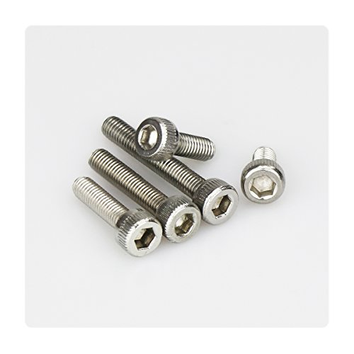 Xool M3 310Pcs Stainless Steel Hex Socket Head Cap Screws Nuts Assortment Kit, Allen Wrench Drive, Precise Metric Bolts And Nuts Set With Beautiful Assortment Tool Box For 3D Printed Project #TOP4