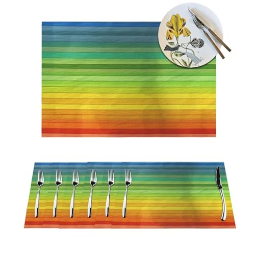 Sets de table résistants à la chaleur lavables et durables pour cuisine - 2
