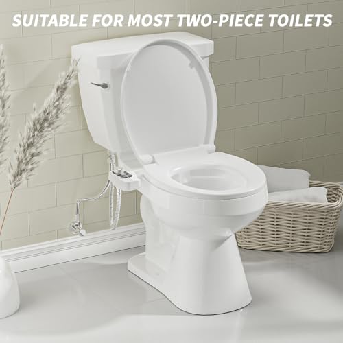 Bidet à eau douce WC SAMODRA avec pression réglable et double buse pour toilette - 8