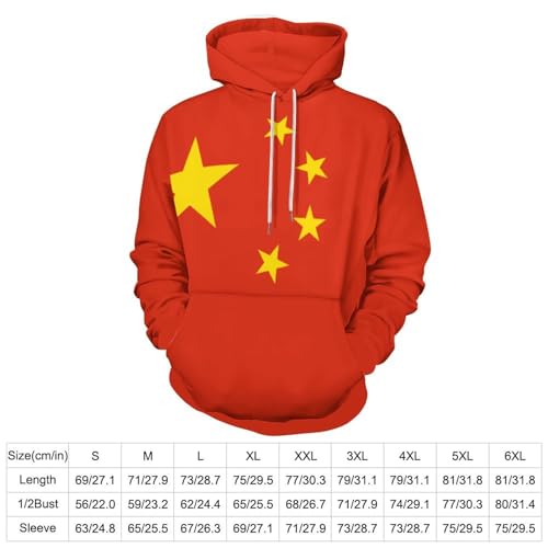 Sweat à capuche Chine imprimé 3D idéal pour vos sorties décontractées
