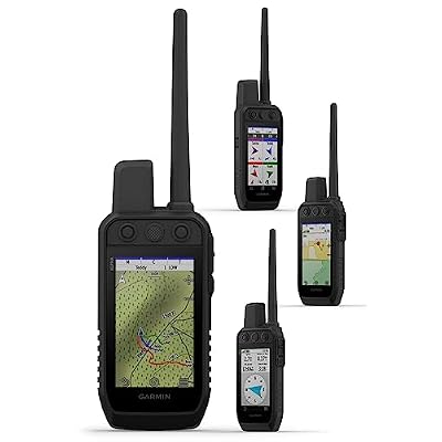 Wearable4U - Garmin Alpha 300 Handheld, Advanced Dog Tracking and Training Handheld, Touchscreen with E-Bank Bundle