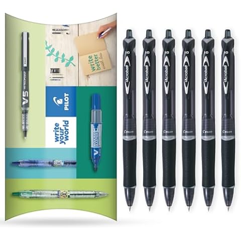 Pilot Acroball Retractable Pen - 79% Recycled Cover