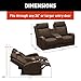 Thomas Payne Signature Seismic Series Satula RV Theater Seating Recliner Set with 12