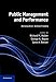 Public Management and Performance: Research Directions