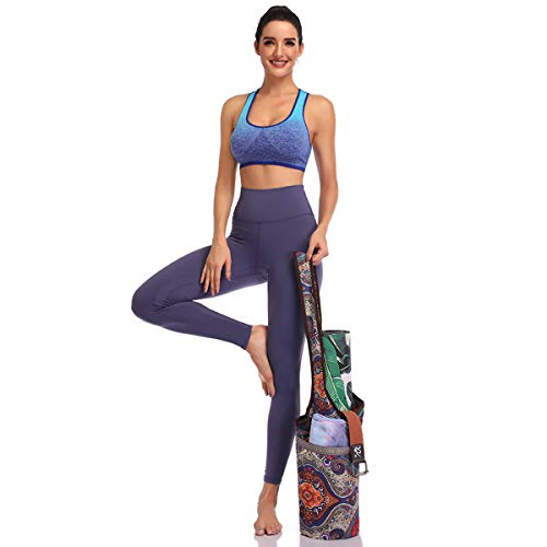 image for WAEKIYTL Yoga Mat Bag with Large Size Pocket and Zipper Pocket, Fit Mo