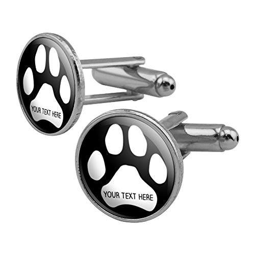 Set de Mancuernas Redondas Personalizadas 1 Línea Plata