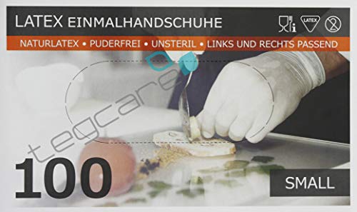 Guanti in lattice senza polvere, texturati