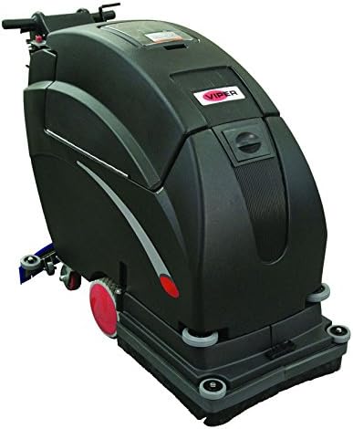 Viper Cleaning Equipment FANG20HD-215 Fang Series Traction Drive Automatic Scrubber, 20" Pad, 16 gal, 30" Squeegee, 18 Amp Charger, 215 A/H Batteries