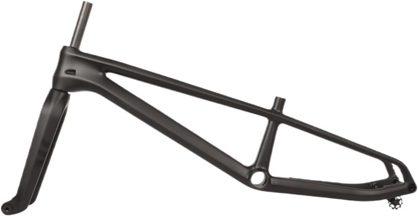 Full Carbon Fiber， Compatible for BMX Frame Tideace Disc Brake Ultralight Bicycle Frames and ，Compatible for Fork Pro XXL 20 Inch