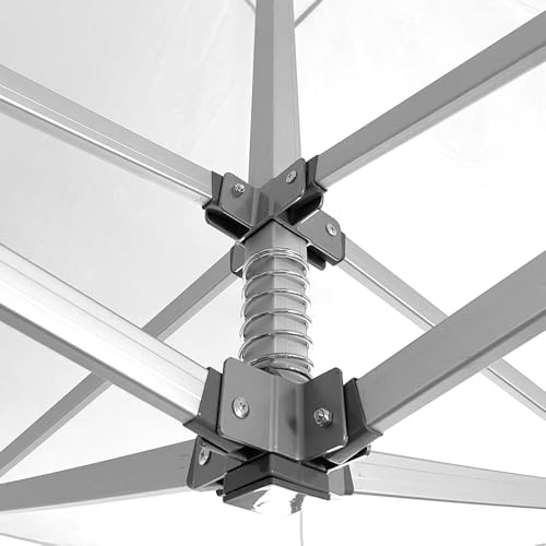 Carpa plegable impermeable Market Pro 3x3 con estructura de aluminio 5