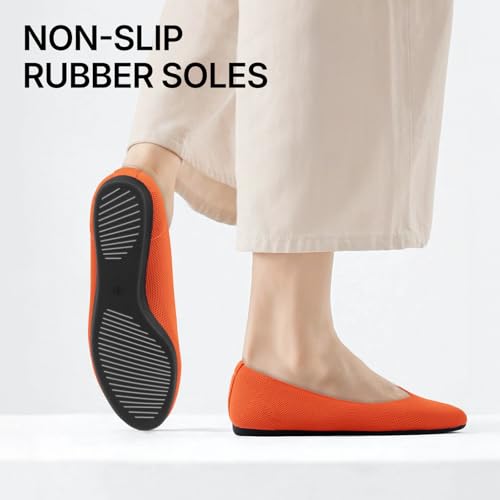 Image of Tanamo Ballet Flats for Women, Soft Knit, Work Travel Everyday Shoes