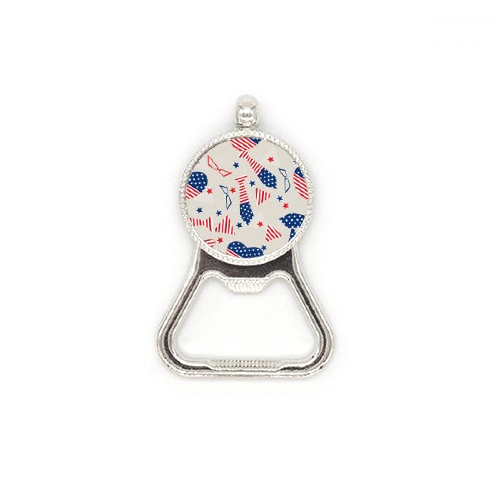 Décapsuleur bouteille acier inoxydable drapeau USA cadeau original collection