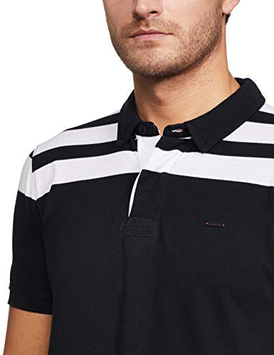 Image of Spykar Men's Striped Slim Fit T-Shirt