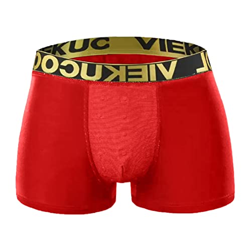Boxershorts voor heren, katoenen onderbroek, basic boxer, broek voor mannen, ondergoed, gemiddelde taille, zacht… - Afbeelding 4