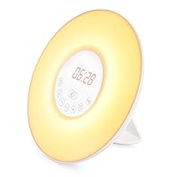 Algopix Similar Product 2 - INLIFE Wake Up Light Sunrise Alarm