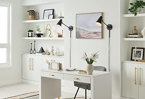 Kichler, Sylvia 1 Light Wall Sconce in Black, 52485BKB by Kichler - Image 2