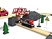 Motorized Train for Wooden Track, 3Pcs Train Toy Set for 3 4 5+Years Old Boy Girl Toddlers, Battery Powered Train Compatible with Thomas & Friends, Brio and Chuggington