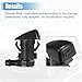 uxcell Front Windshield Washer Nozzle for Ford Fiesta 2011-2019 Windshield Sprayer Jet Replace BE8Z-17603-A