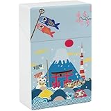 鯉のぼり 和風 日本 たばこケース シガレットケース タバコケース 煙草ケース 紙タバコ タバコカバー 煙草箱 選べ 小型 携帯に便利です 防水 タバコ箱 男女兼用