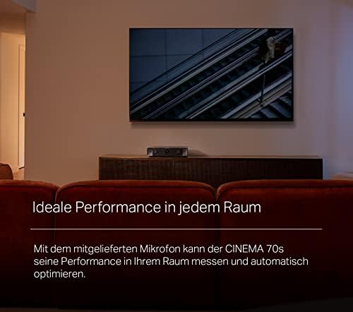 Bild 4 - Marantz Cinema 70s 7.2-Kanal AV Receiver, HiFi Verstärker, Alexa kompatibel, 6 HDMI Eingänge und 1 Ausgang, 8K-Video, Bluetooth, WLAN, Musikstreaming, Dolby Atmos, AirPlay 2, HEOS Multiroom, Silber