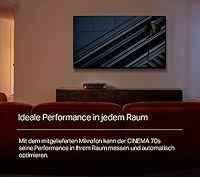 Marantz Cinema 70s 7.2-Kanal AV Receiver, HiFi Verstärker, Alexa kompatibel, 6 HDMI Eingänge und 1 Ausgang, 8K-Video, Bluetooth, WLAN, Musikstreaming, Dolby Atmos, AirPlay 2, HEOS Multiroom, schwarz – Ansicht 5
