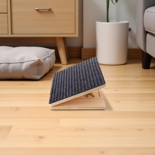 Rampa ajustable para perros pequeños gatos escaleras y sofá de madera 8
