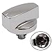 Véritable Stoves 444445412 interrupteur de commande de fonction du bouton du four (argent/chrome)
