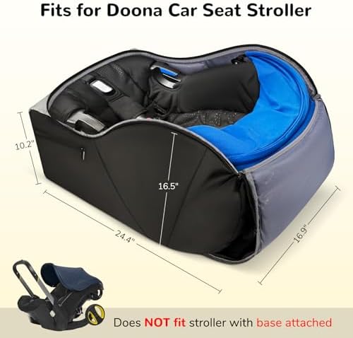 YOREPEK Travel Bag for Doona Car Seat Stroller with Luggage Tag