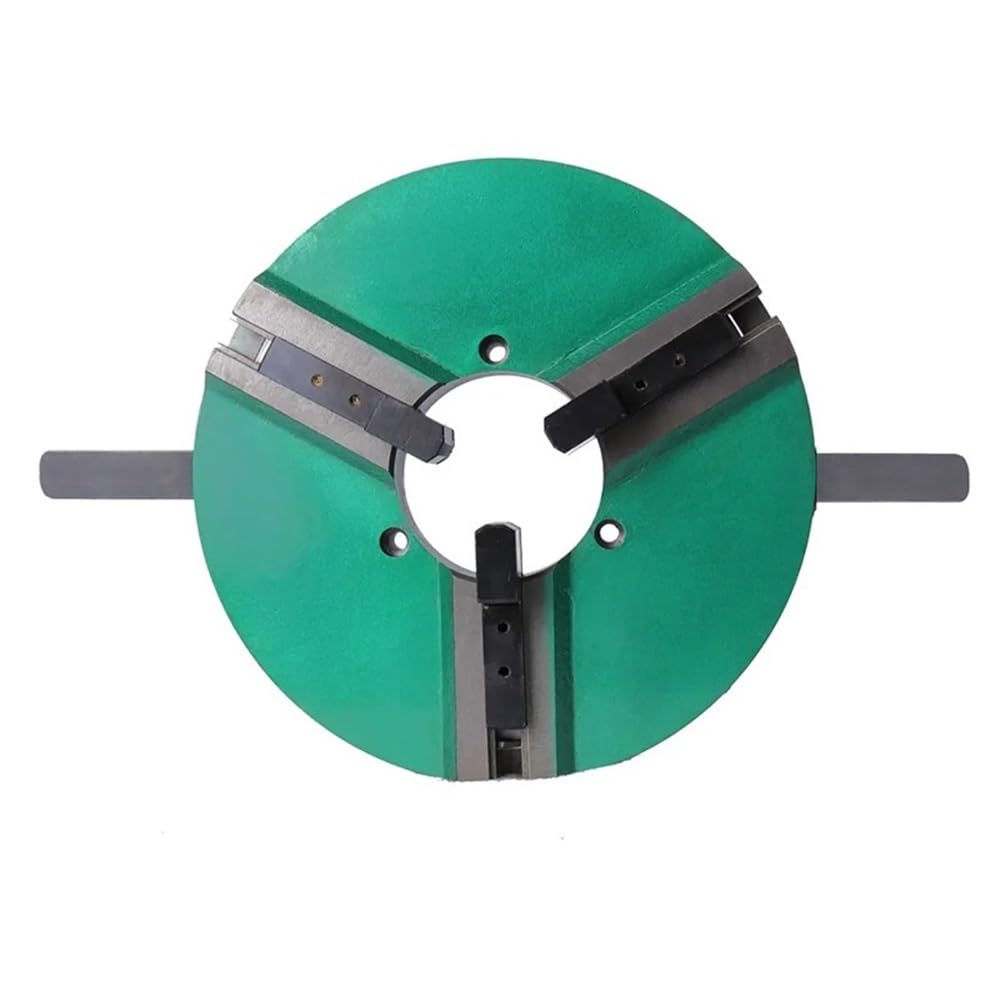 D200 200mm Autocentrante 3 Griffe Mandrino per Tornio Manuale Posizionatore di Saldatura Accessori Foro Centrale 80mm Gamma di Morsetti