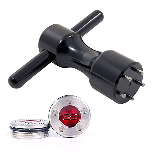 SEACLOUD 2 × 35g Golf Custom Weight Golf Putter Screw with Black Wrench Tool for Scotty Cameron