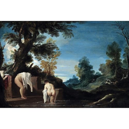 Impression giclée sur toile Guercino pour embellir un grand mur vide sans reflets