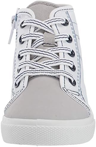 Carter's Boy's Nash High Top Sneaker, White, 11 Little Kid | Image 1