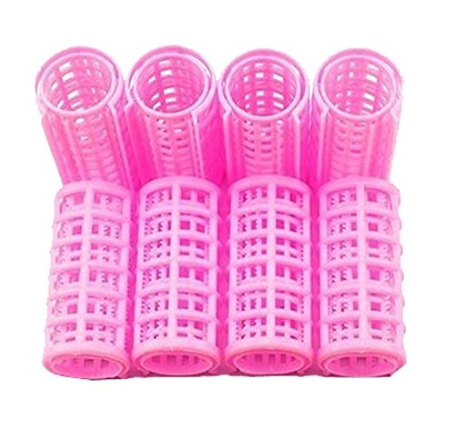 Rouleaux de bricolage en plastique Bigoudis sans chaleur Pinces à cheveux Coiffure Cover