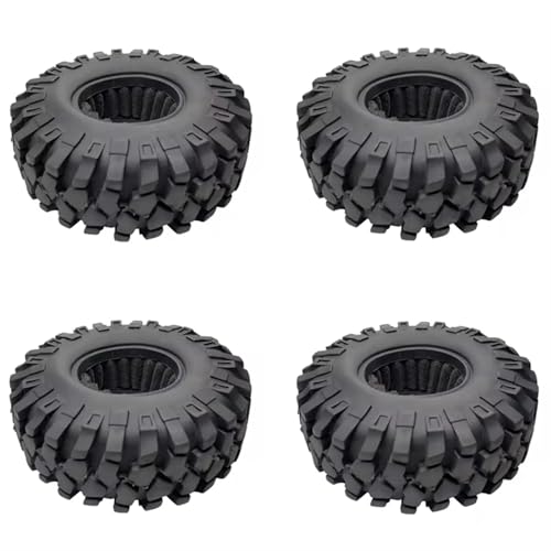 RC�J�[�̃^�C���ƃz�C�[�� Compatible With Traxxas TRX4 For Axial SCX10 III AXI03007 90046 4PCS 1.9�C���` �S���^�C���z�C�[���^�C�� 108X40MM 1/10 RC�N���[���[