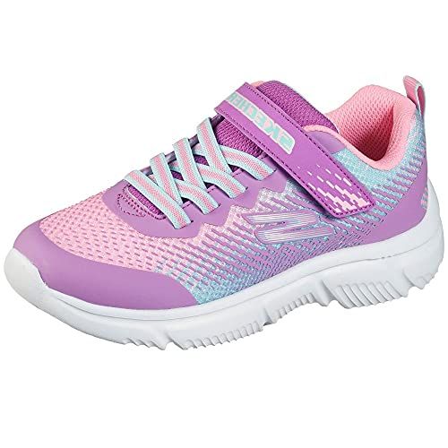 Skechers GO RUN 650, Zapatillas para Niñas, Purple, 26 EU