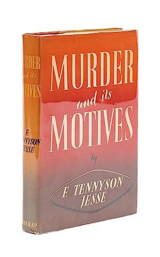 MURDER And Its MOTIVES. [Unknown] B0000CICZE Book Cover