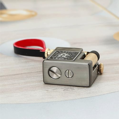 Encendedor de queroseno de latón con rueda lateral miniatura 6