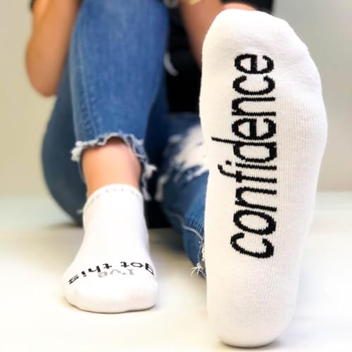 Image of notes to self Socks - Daily Affirmations, Inspirational Socks for girls & boys