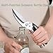 NOX REX Poultry Shears - Heavy Duty Kitchen Scissors for Food, Bone, Meat, Turkey, Fish cutting poulrty scissors(shears) for Thanksgiving