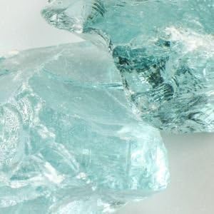 Crystal Teal Landscape Glass Large 50 Lb Bag
