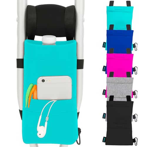 Vive Crutch Bag & Hand Grip Pads – Water‑Resistant Foam‑Padded Lightweight