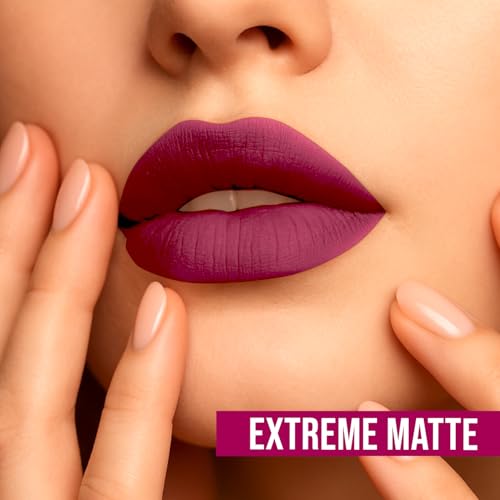 Image of Lightweight Liquid Lipstick - Highly Pigmented, Non-Drying Formula for Bold & Beautiful Lips 3.8g (MAGENTA)