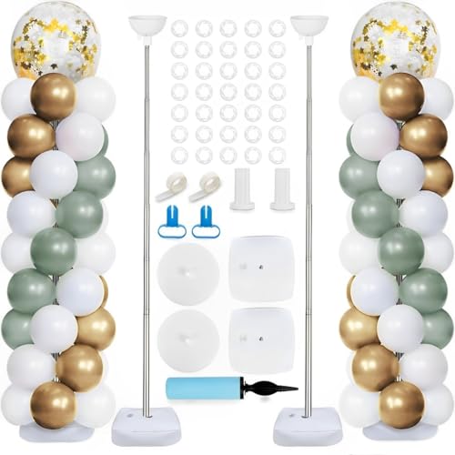 Support de ballons stable 6,6 m en métal pour éviter les chutes lors des fêtes