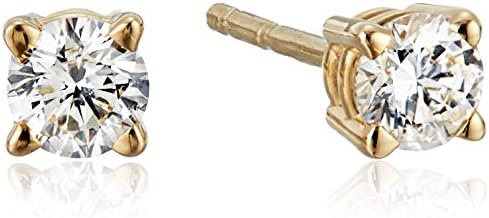 Tienda Collection IGI-Certified 18k Gold Diamond Studs
