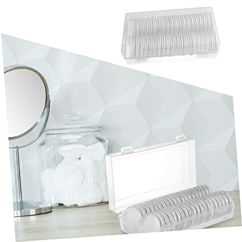 Caja transparente para 40 cápsulas de monedas miniatura 6
